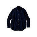 Indigo Gauze Double Woven 908 Loafer Button Down Shirt