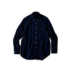 Indigo Gauze Double Woven 908 Loafer Button Down Shirt