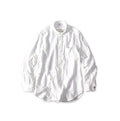 Gauze Double Woven 908 Loafer Button Down Shirt White