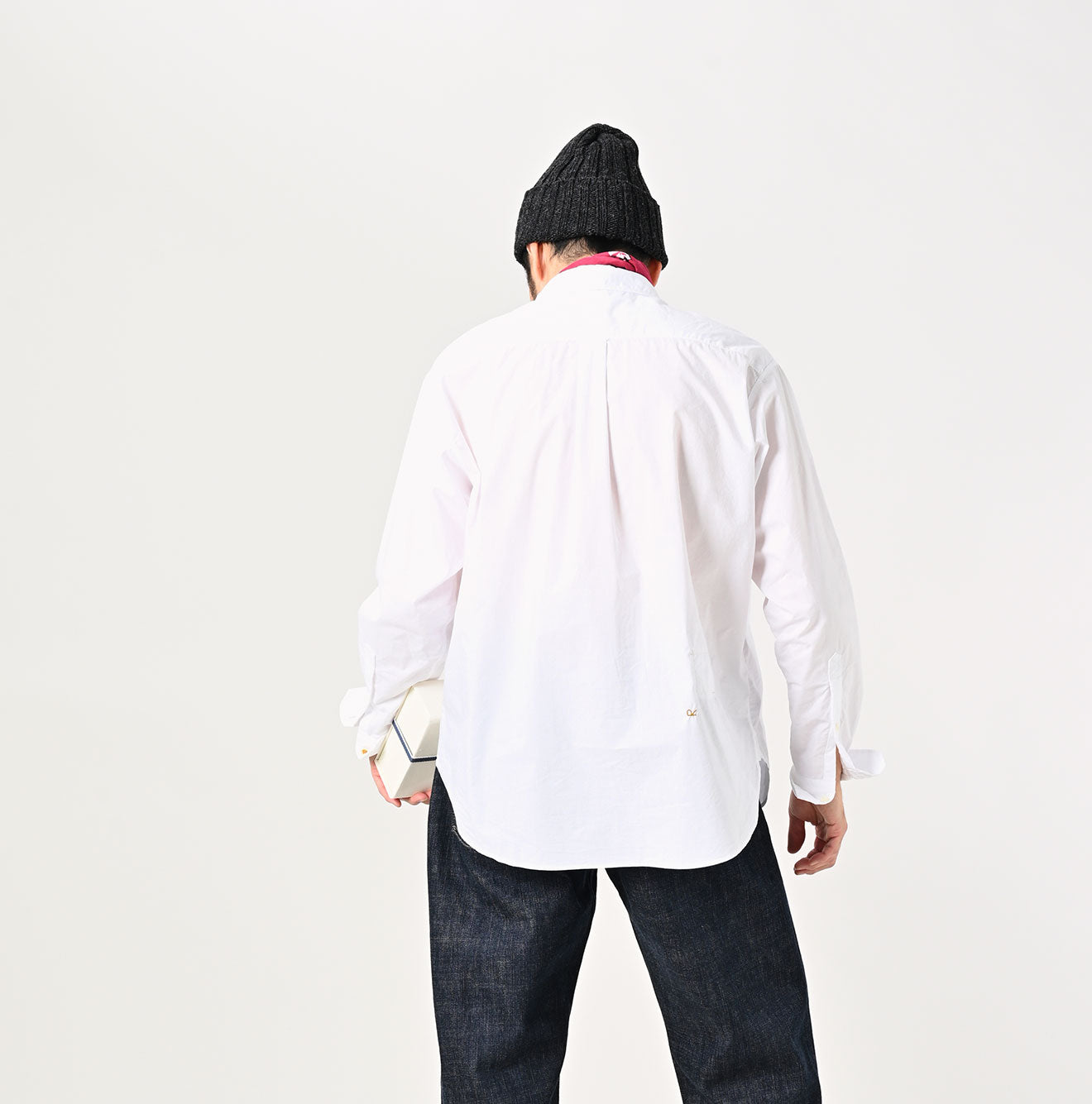 Batiste 908 Ocean Button Down Shirt Male Model
