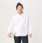 Batiste 908 Ocean Button Down Shirt Male Model