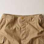 Back Satin Cargo Skirt Detail