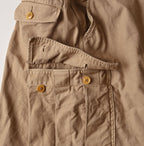 Back Satin Cargo Skirt Detail