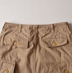 Back Satin Cargo Skirt Detail