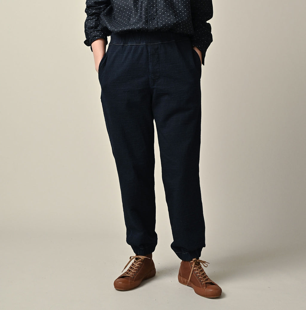 Indigo Dekoboko Tenjiku 908 Pants Female Model