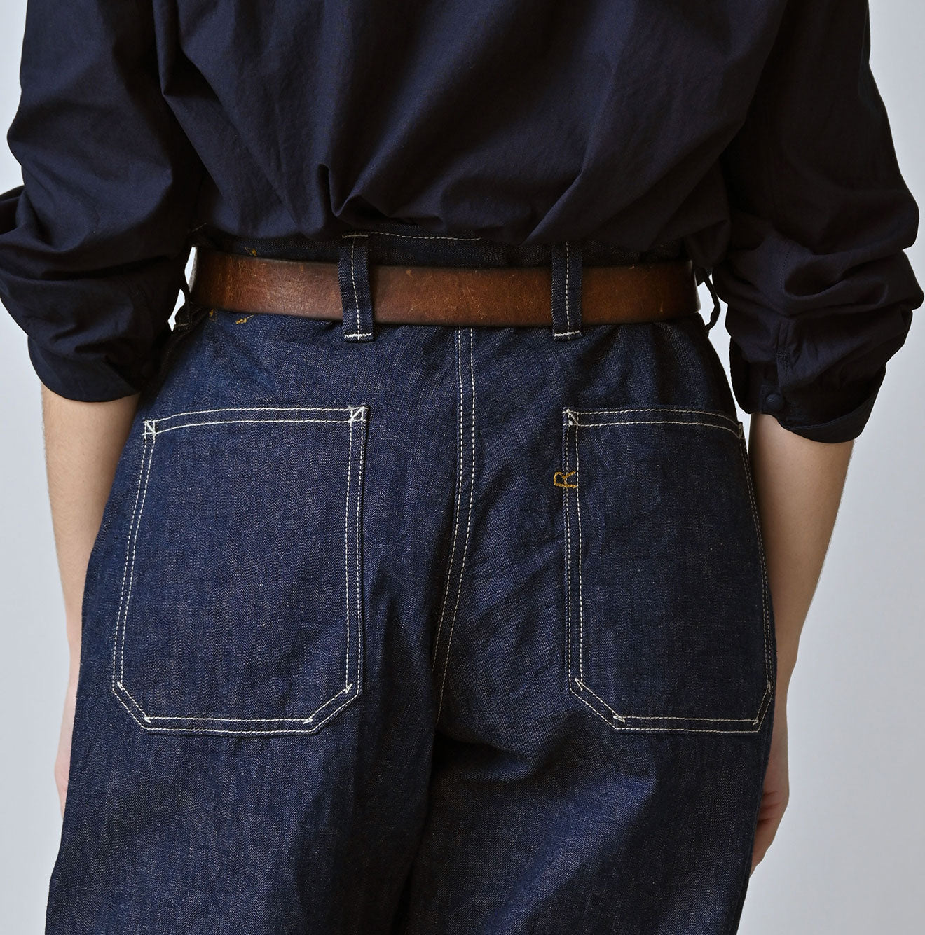 Work Indigo 908 Painter Pants Detail