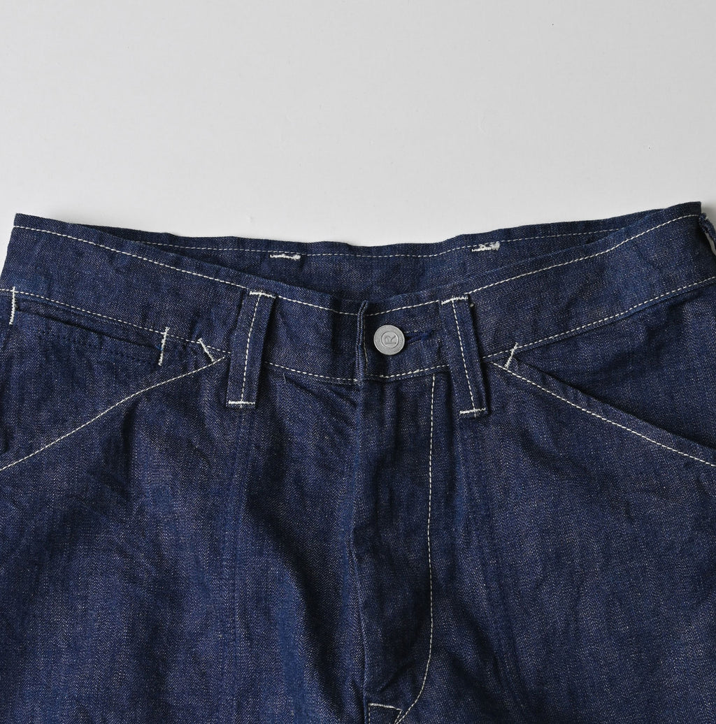 Work Indigo 908 Painter Pants Detail