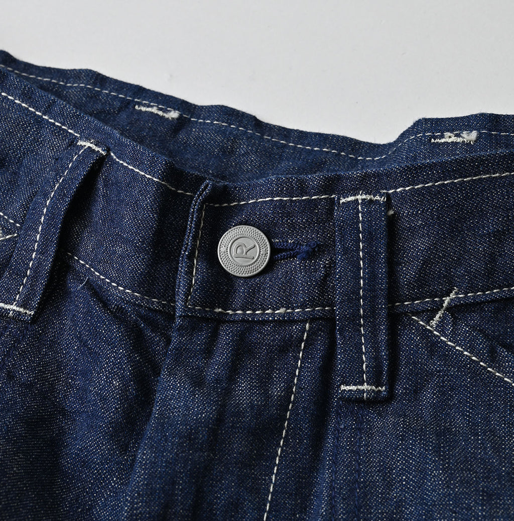 Work Indigo 908 Painter Pants Detail