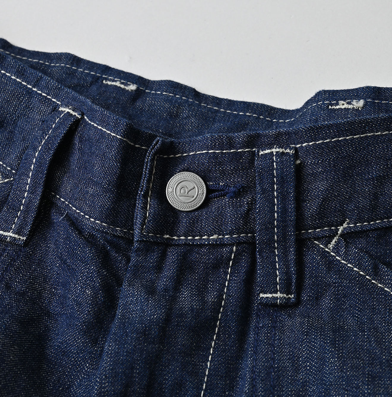 Work Indigo 908 Painter Pants Detail