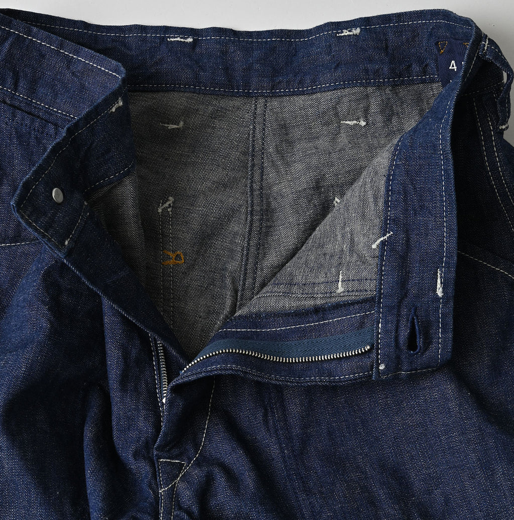 Work Indigo 908 Painter Pants Detail