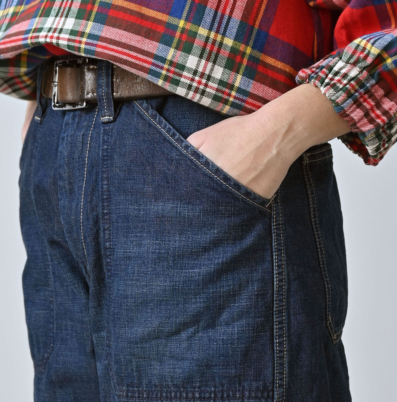 Work Indigo 908 Painter Pants Zyu Detail