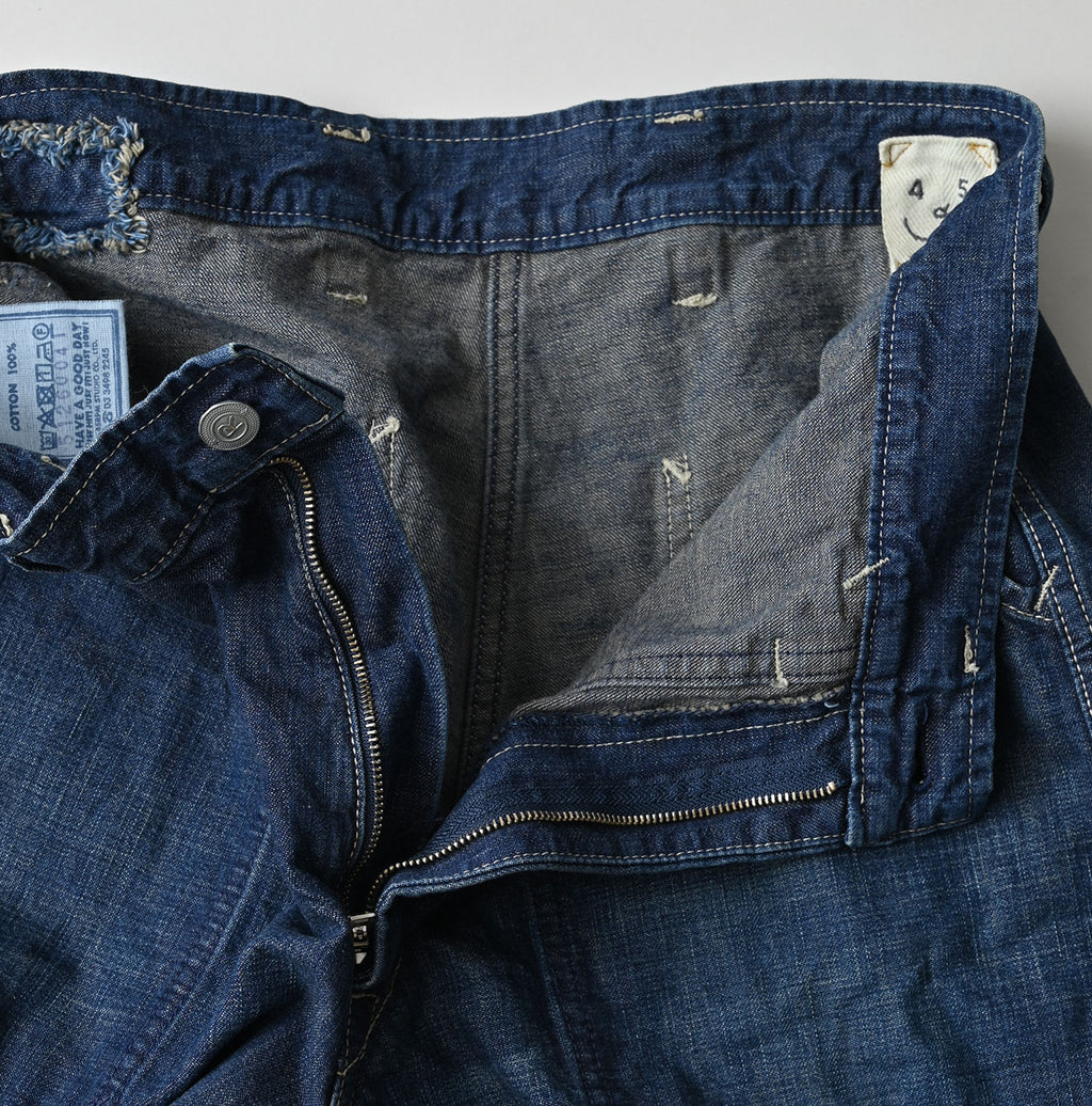 Work Indigo 908 Painter Pants Zyu Detail