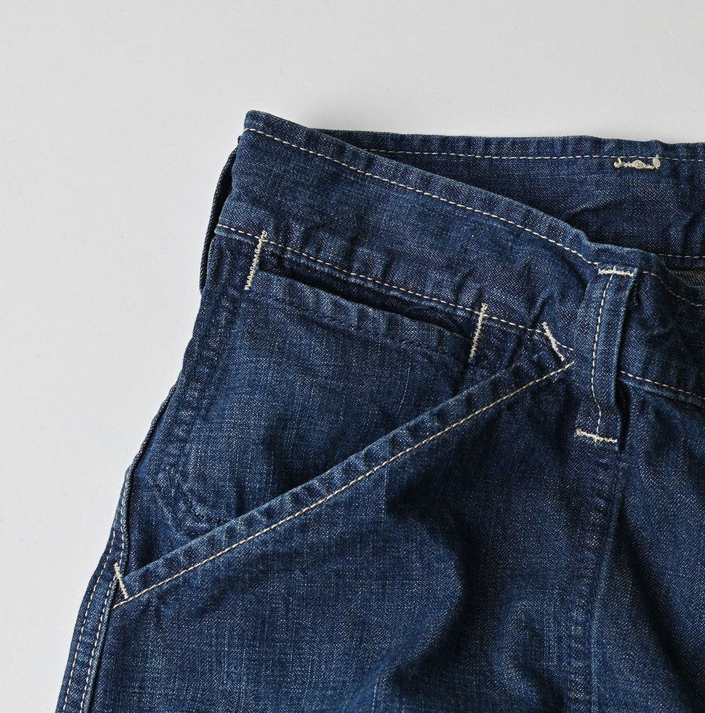 Work Indigo 908 Painter Pants Zyu Detail