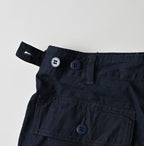 Indigo Back Satin 908 Baker Pants Detail