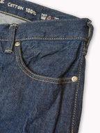 Okome Cotton Front River Denim Pants