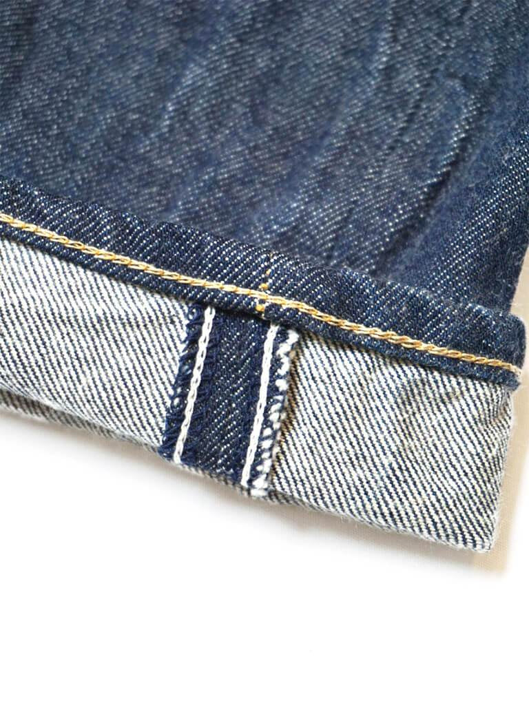 Okome Cotton Front River Denim Pants
