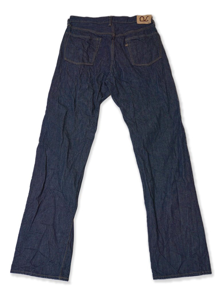 Okome Cotton Front River Denim Pants