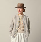 Dekoboko Tenjiku 908 Binder Cardigan Female Model