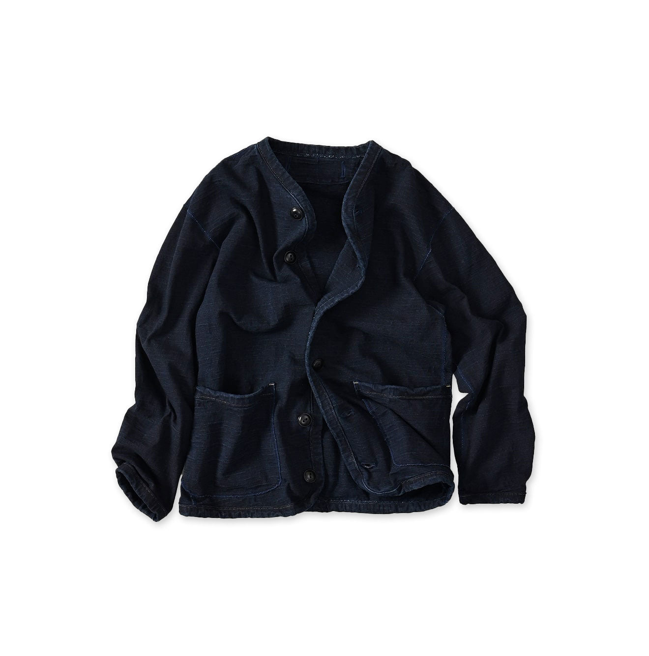 Indigo Dekoboko Tenjiku 908 Binder Cardigan