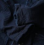 Indigo Dekoboko Tenjiku 908 Binder Cardigan Detail