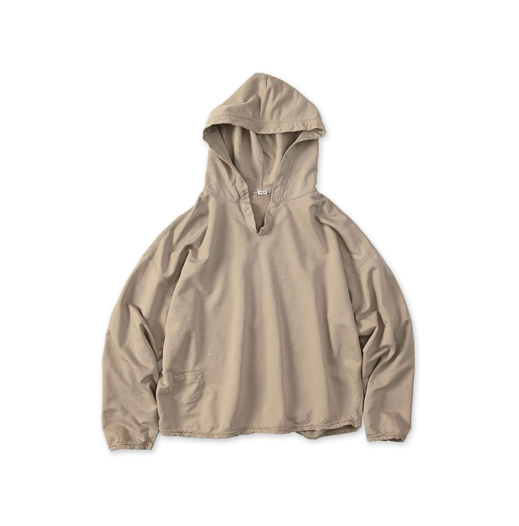 Supima Peach Inlay 908 Hoodie Beige