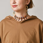 Supima Peach Inlay 908 Hoodie Detail