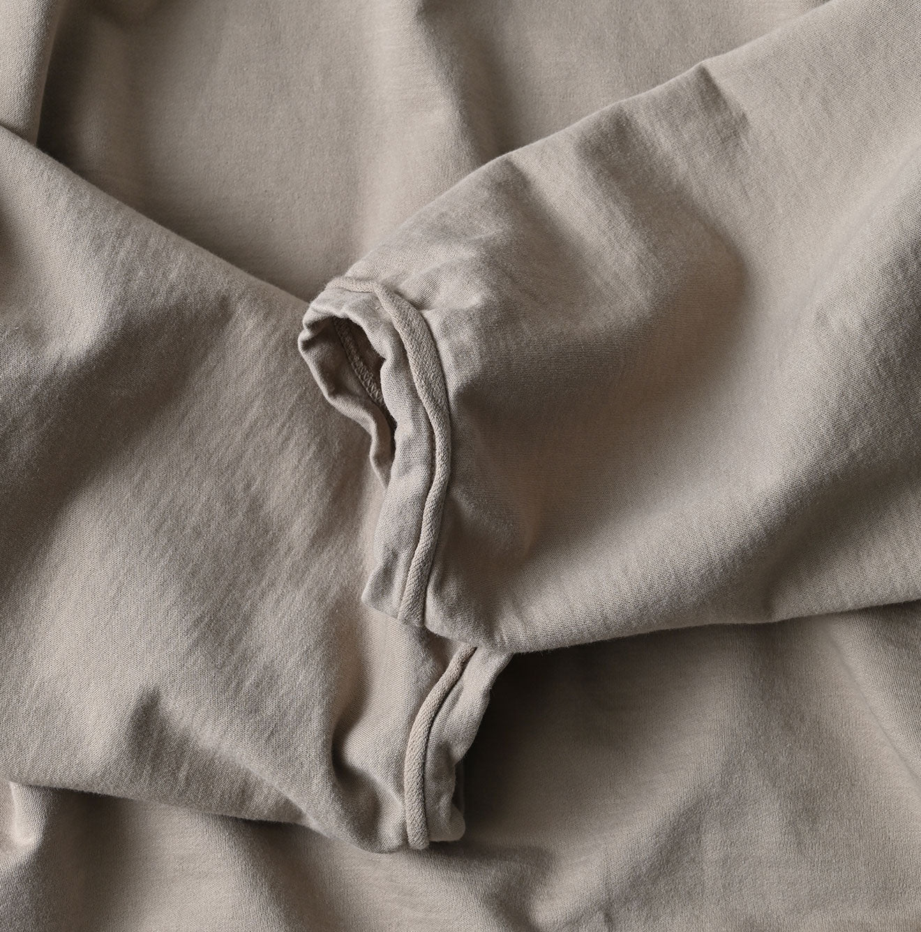Supima Peach Inlay 908 Hoodie Detail