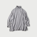 Low Gauge Super Gauze Tunic Gray Top