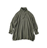 Low Gauge Super Gauze Tunic Gray Khaki Top