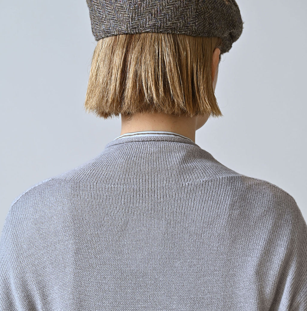 Low Gauge Super Gauze Tunic Detail