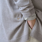 Low Gauge Super Gauze Tunic Detail