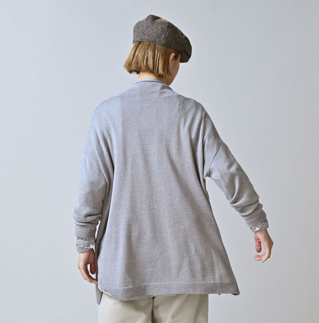 Low Gauge Super Gauze Tunic Female Model