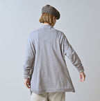 Low Gauge Super Gauze Tunic Female Model