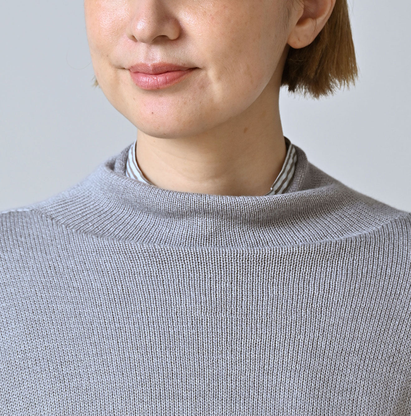 Low Gauge Super Gauze Tunic Detail