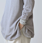 Low Gauge Super Gauze Tunic Detail
