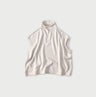 Low Gauge Super Gauze M Vest White Top