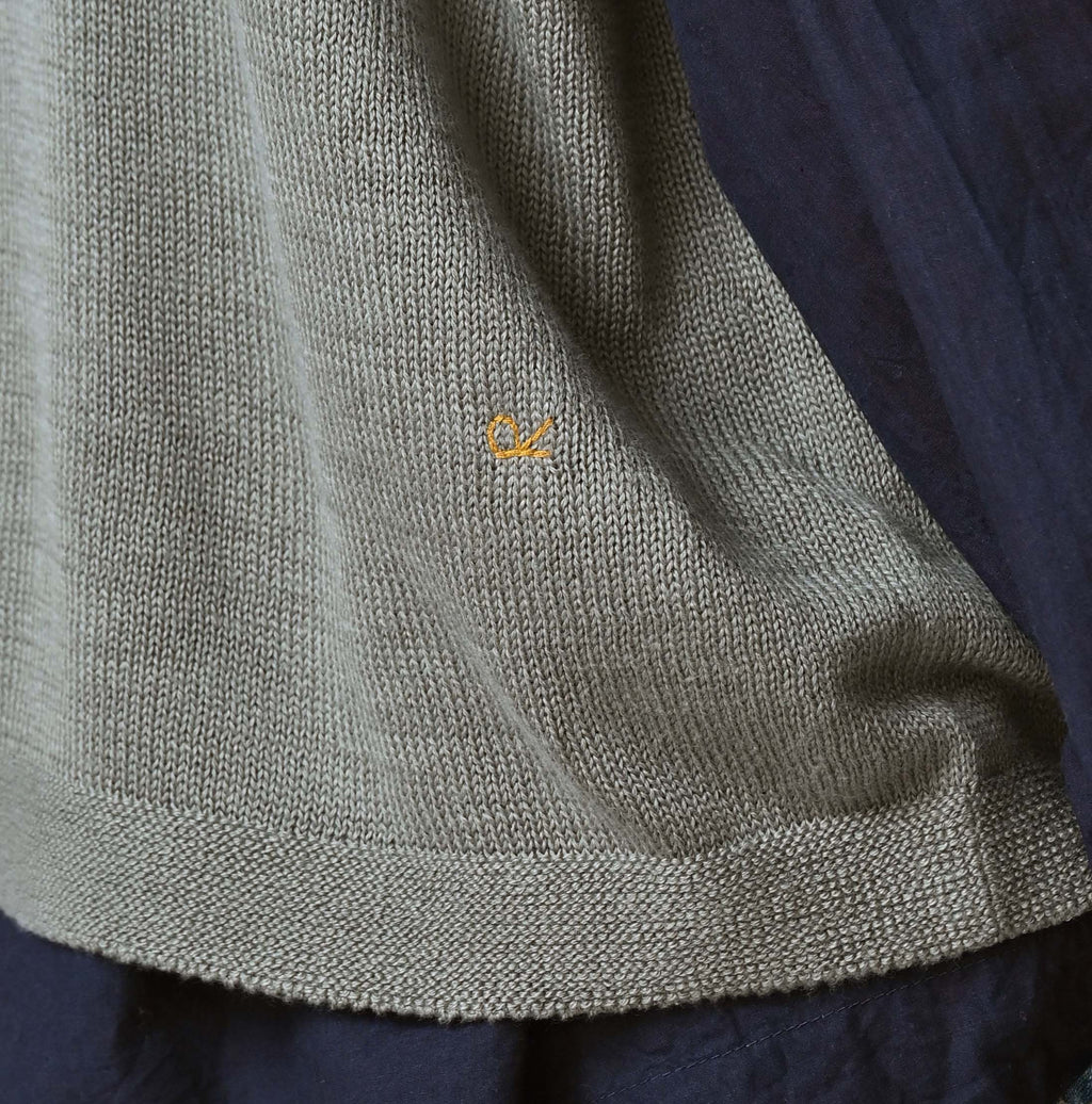 Low Gauge Super Gauze M Vest Detail