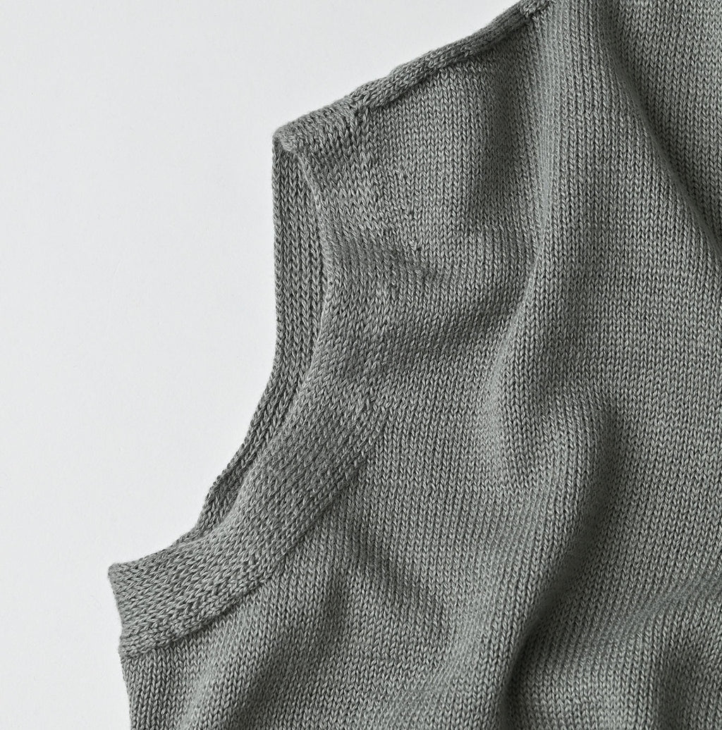 Low Gauge Super Gauze M Vest Detail