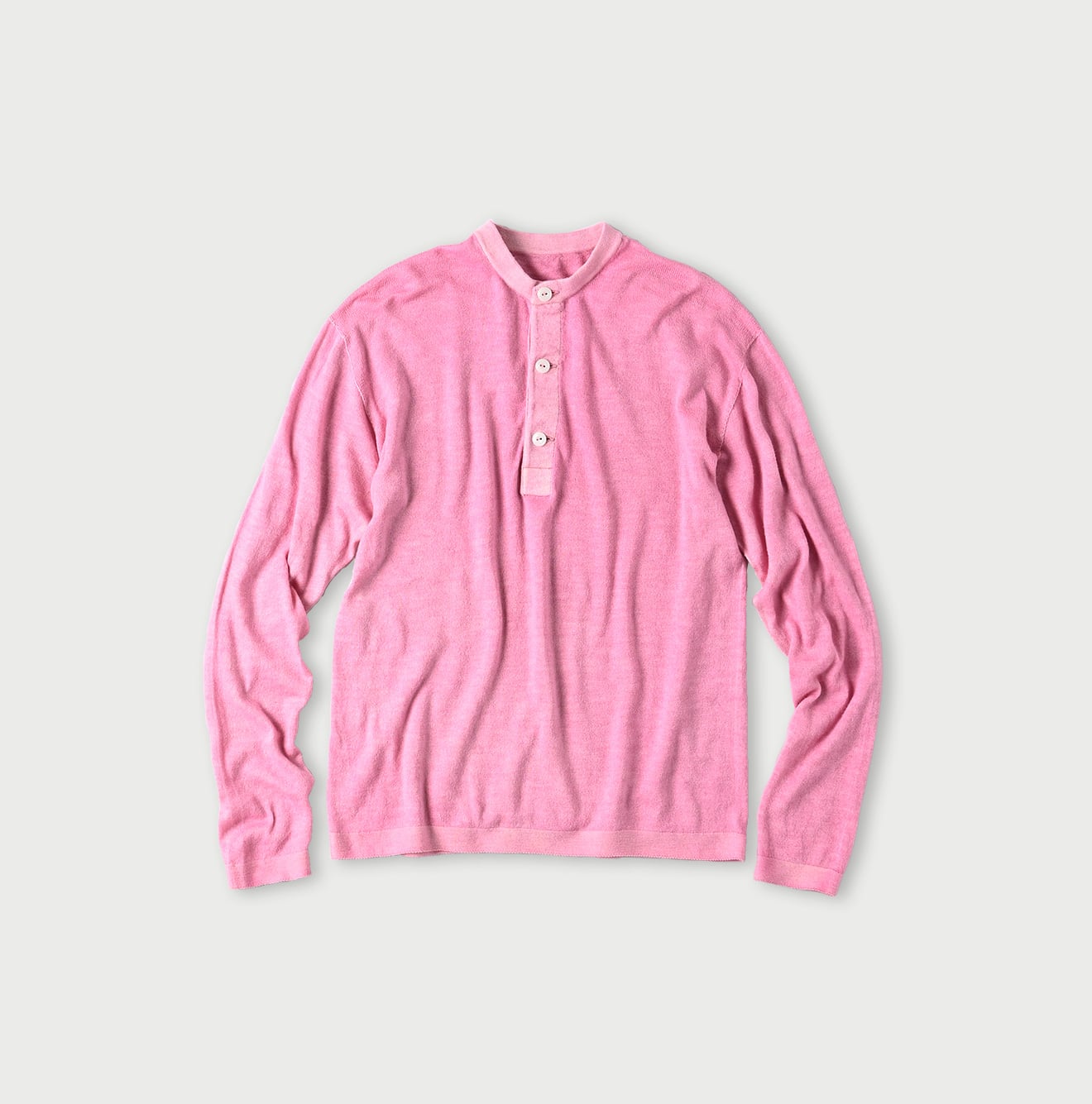 Plant Dyed Whole Super Gauze 908 Henley Cyclamen