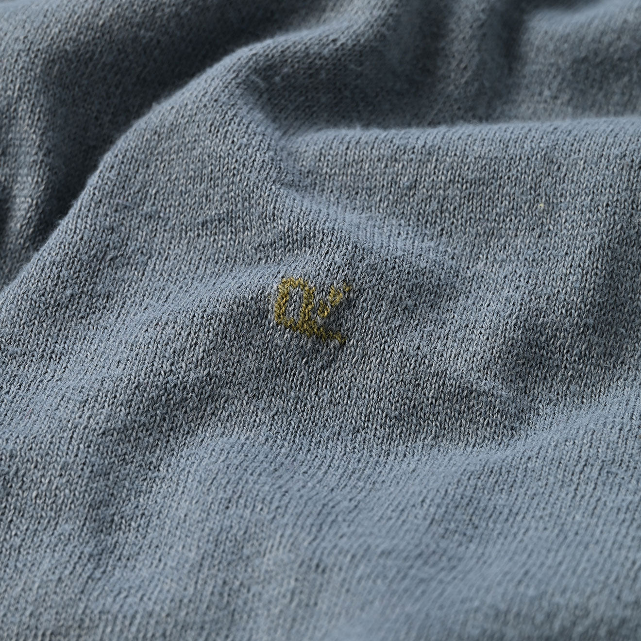 Plant Dyed Whole Super Gauze 908 Henley Detail