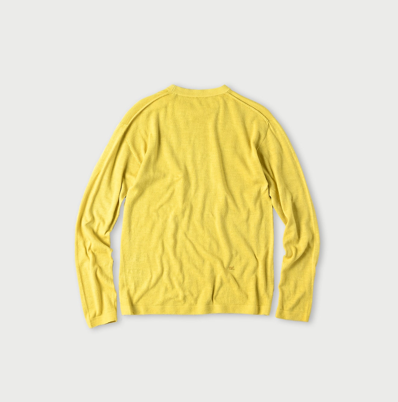 Plant Dyed Whole Super Gauze 908 Crew Back
