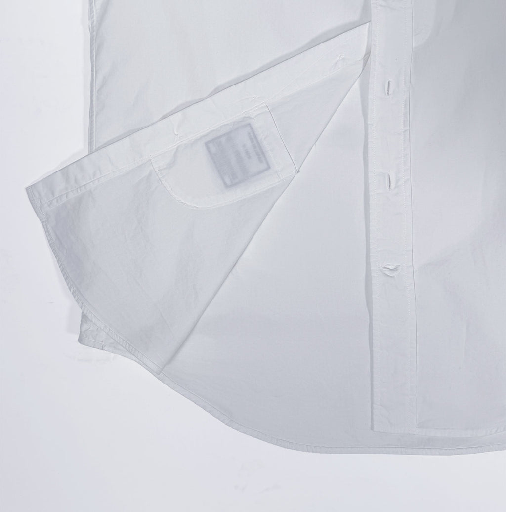 White USA Special Order Damp Piece Dye Loafer Shirt
