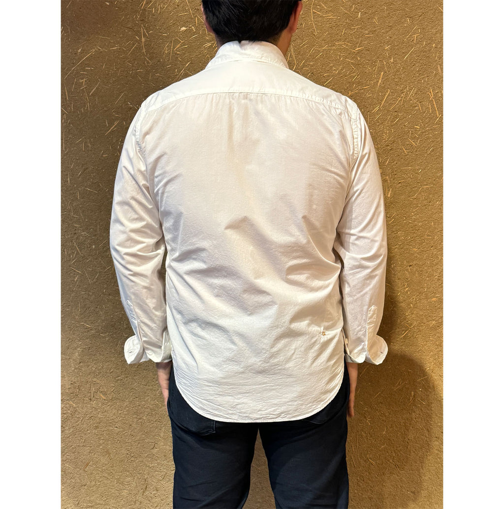White USA Special Order Damp Piece Dye Loafer Shirt
