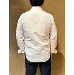 White USA Special Order Damp Piece Dye Loafer Shirt