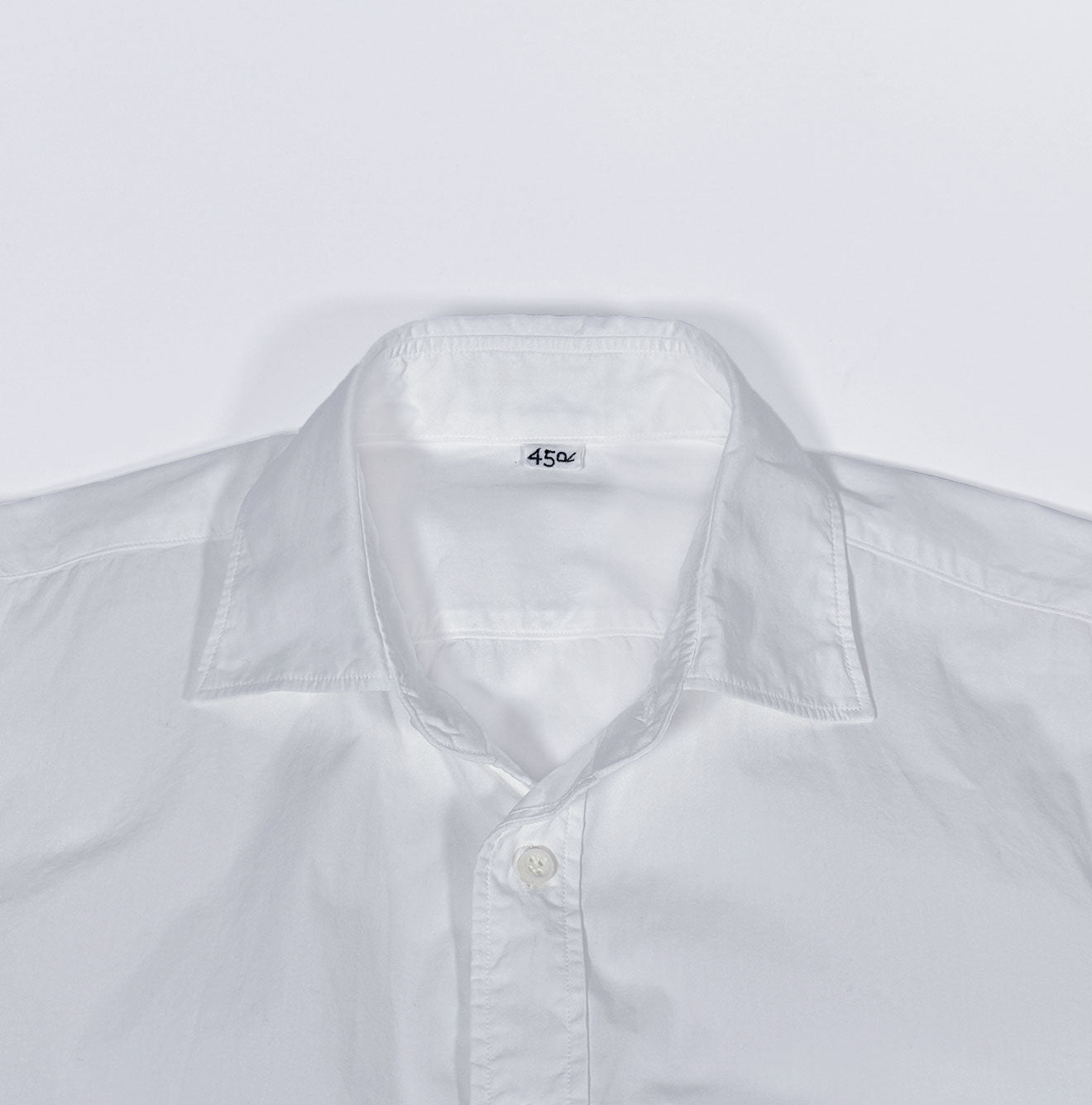 White USA Special Order Damp Piece Dye Loafer Shirt