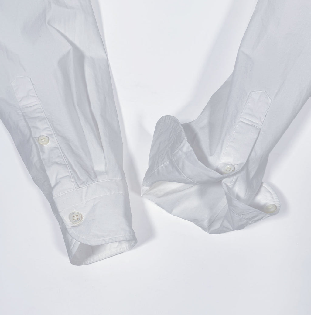 White USA Special Order Damp Piece Dye Loafer Shirt