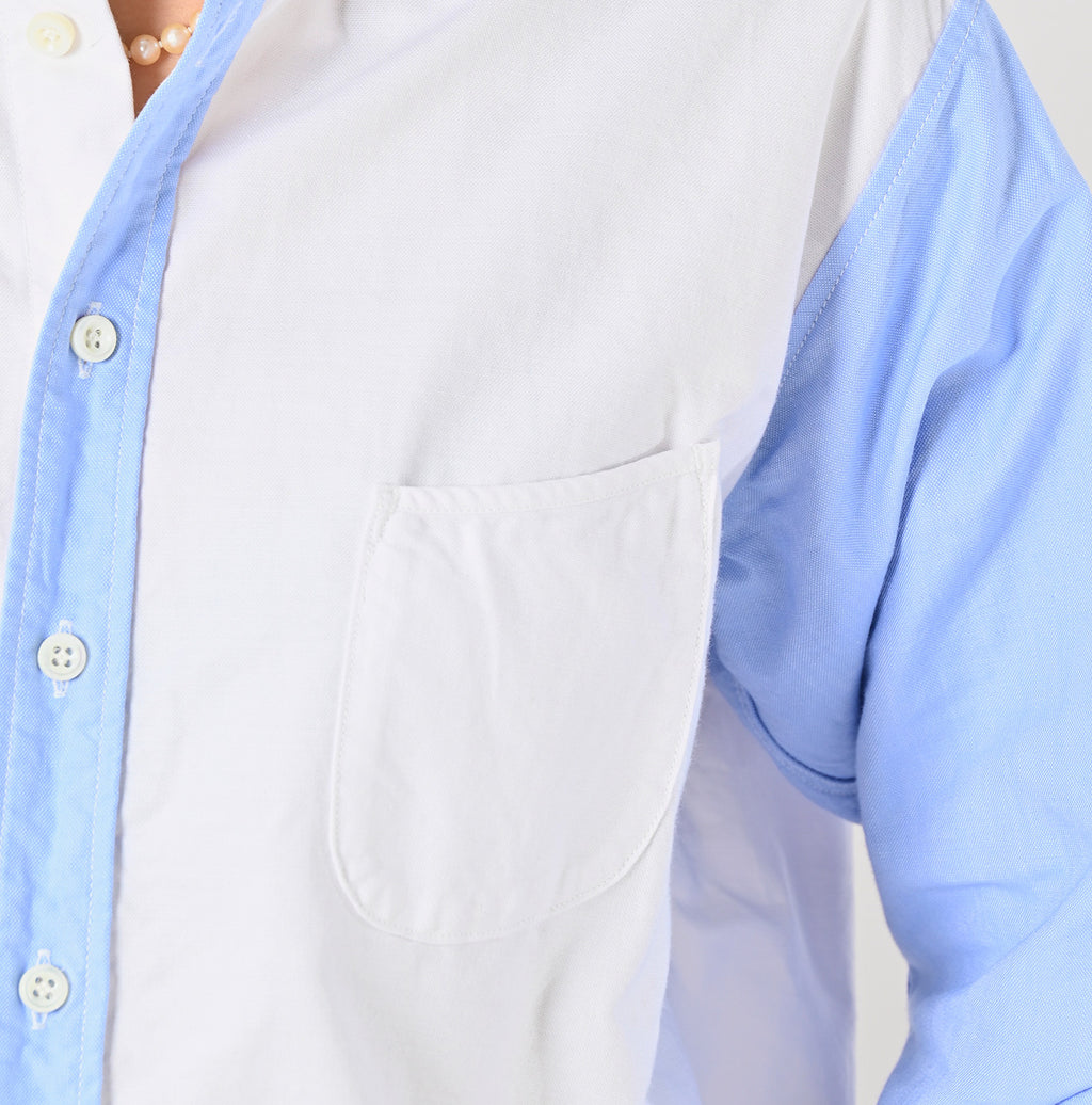 OX Crazy 908 Ocean Button Down Shirt Detail