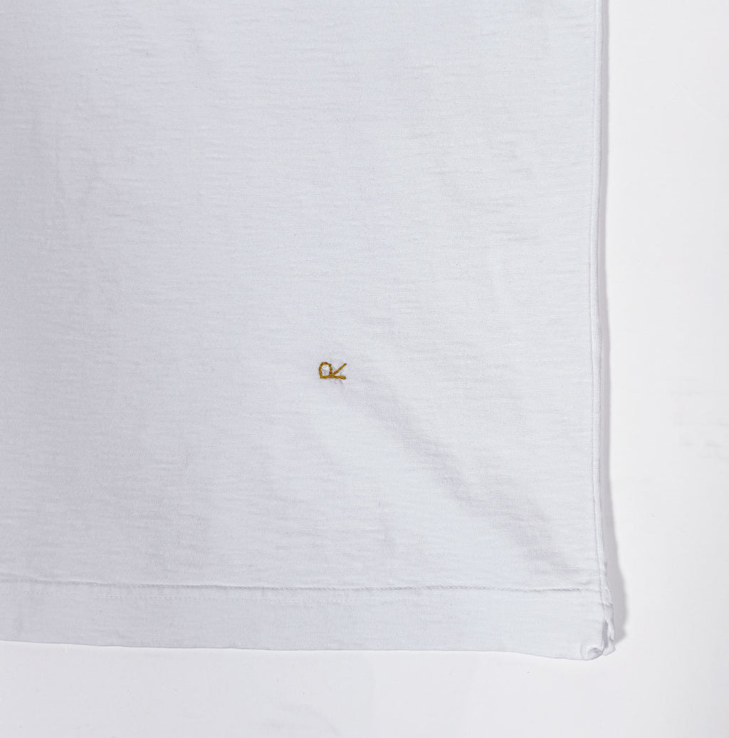 White KA Boys 45 Star T-shirt Detail