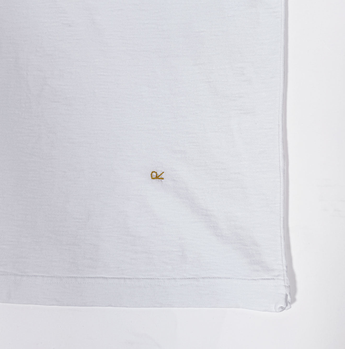 White KA Boys 45 Star T-shirt Detail