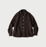 45 Plant Dyed Indian Linen 908 Marchal Shirt Walnut